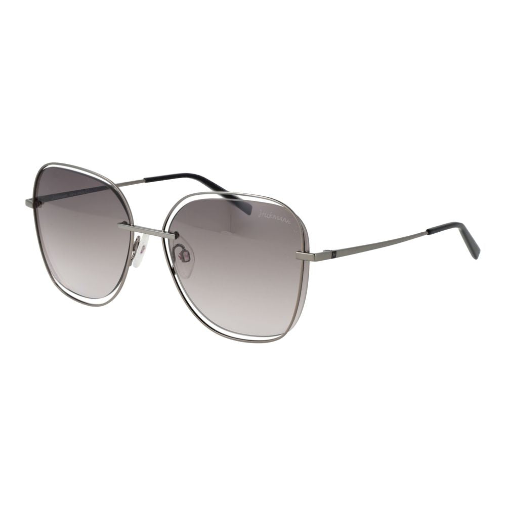 Ana Hickmann Gray Metal Sunglasses | Regal Royce
