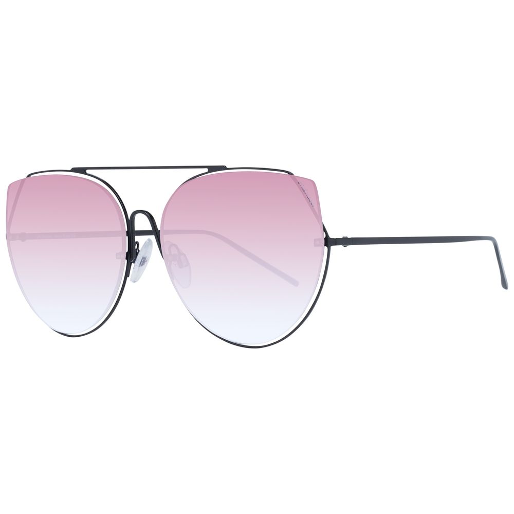 Ana Hickmann Black Metal Sunglasses | Regal Royce