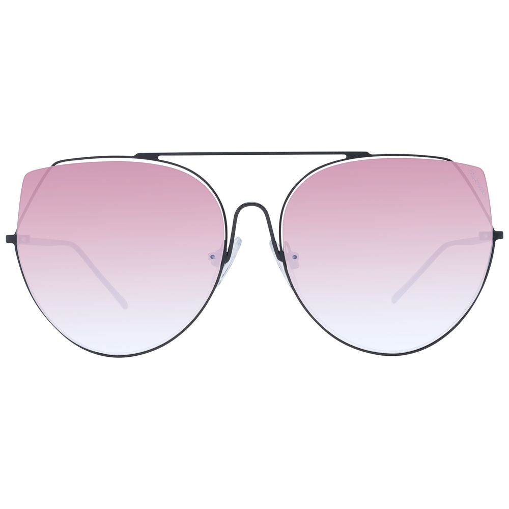 Ana Hickmann Black Metal Sunglasses | Regal Royce