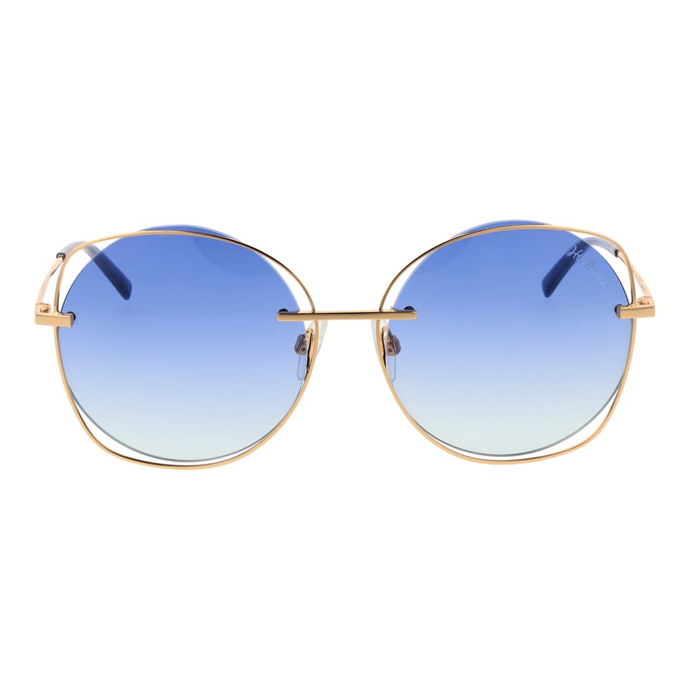 Ana Hickmann Gold Metal Sunglasses | Regal Royce