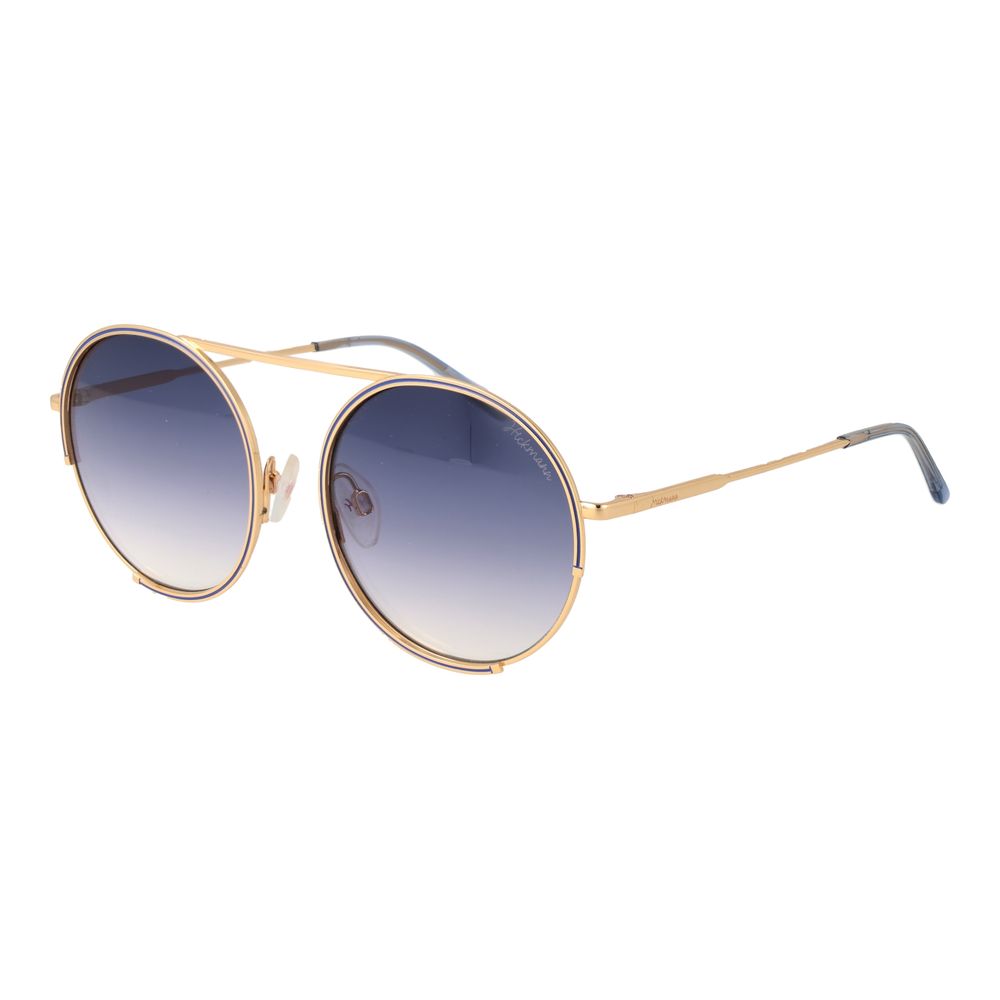 Ana Hickmann Gold Metal Sunglasses