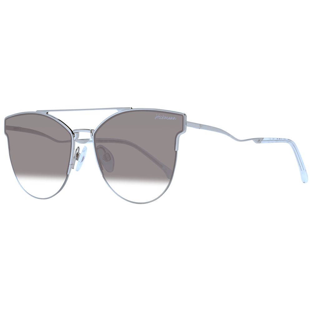 Ana Hickmann Gray Metal Sunglasses