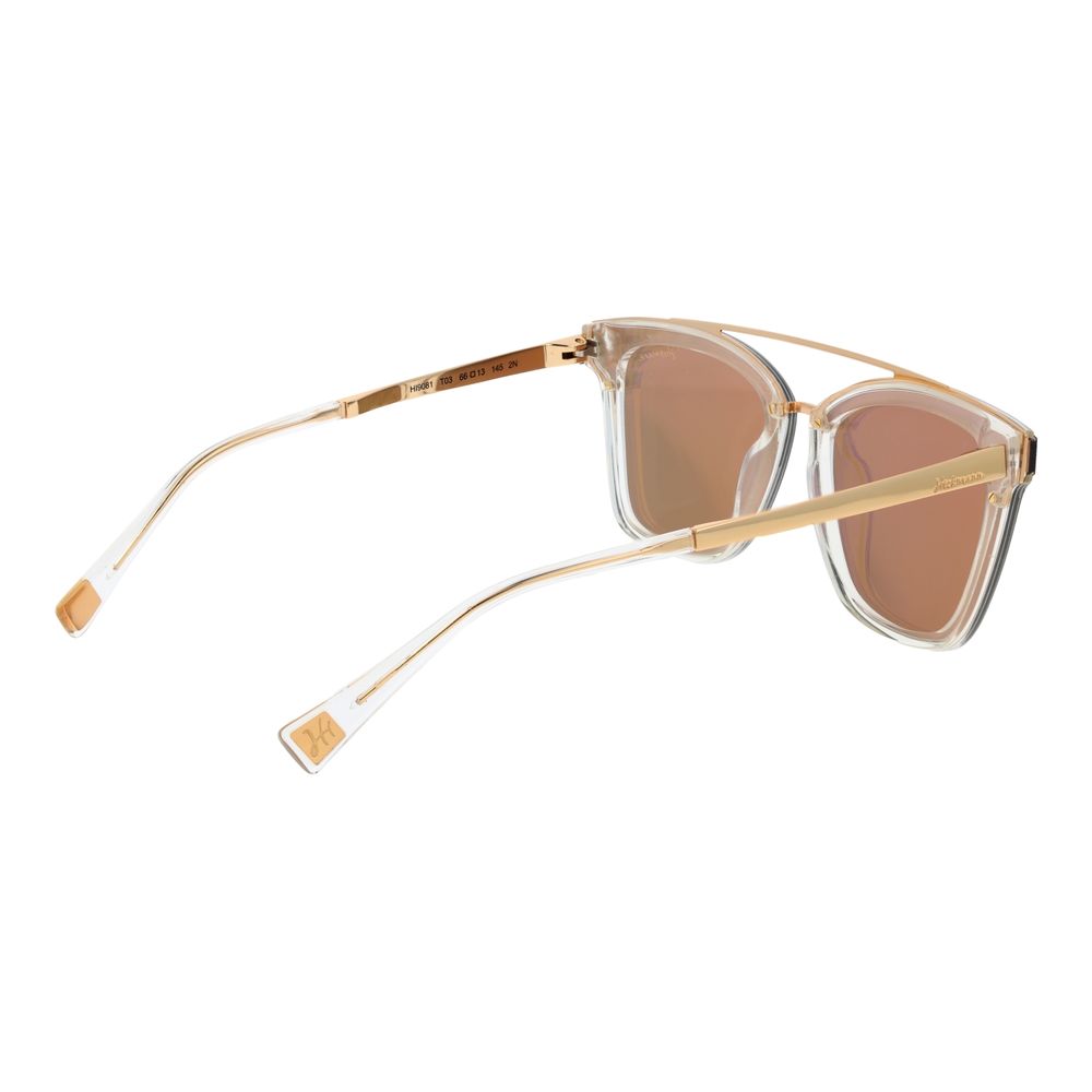 Ana Hickmann Gold Metal Sunglasses | Regal Royce
