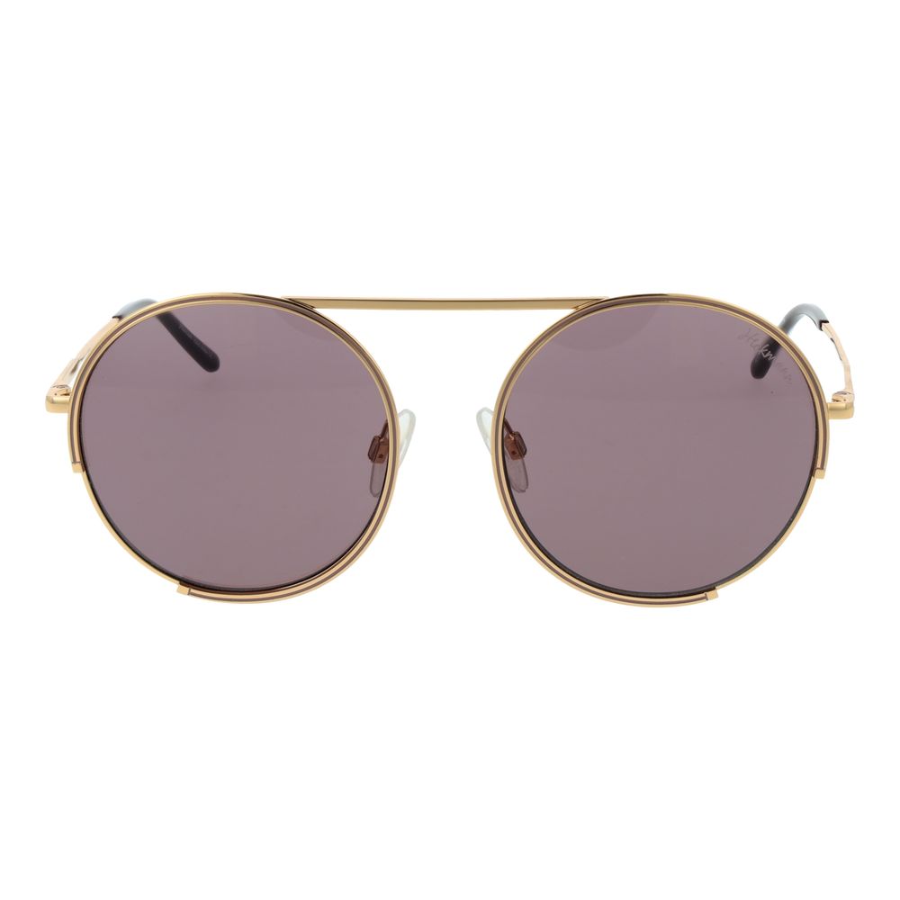 Ana Hickmann Gold Metal Sunglasses | Regal Royce