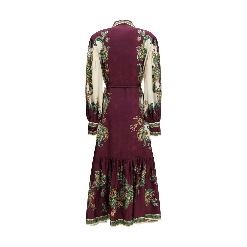 Alemais Multicolor Viscose Casual Dress | Regal Royce