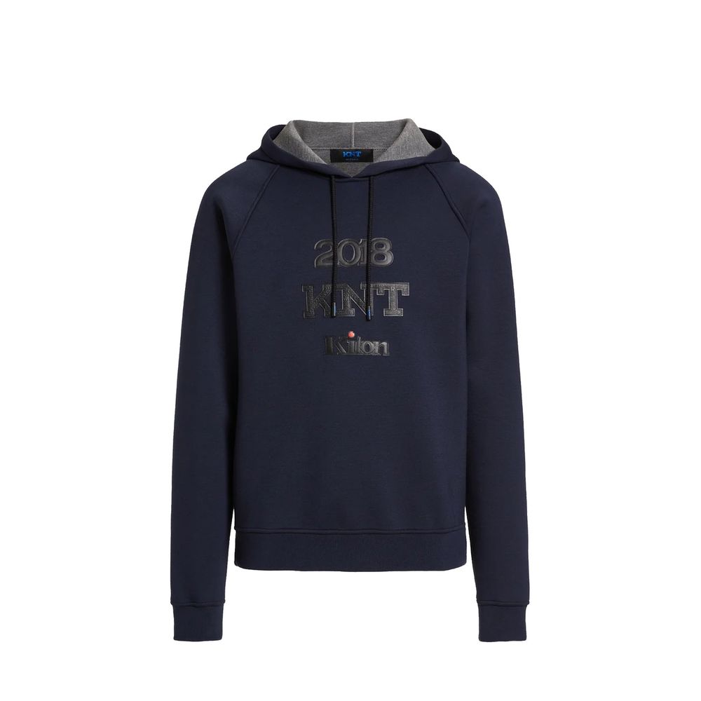 KNT KITON Blue Elastane Sweatshirt | Regal Royce
