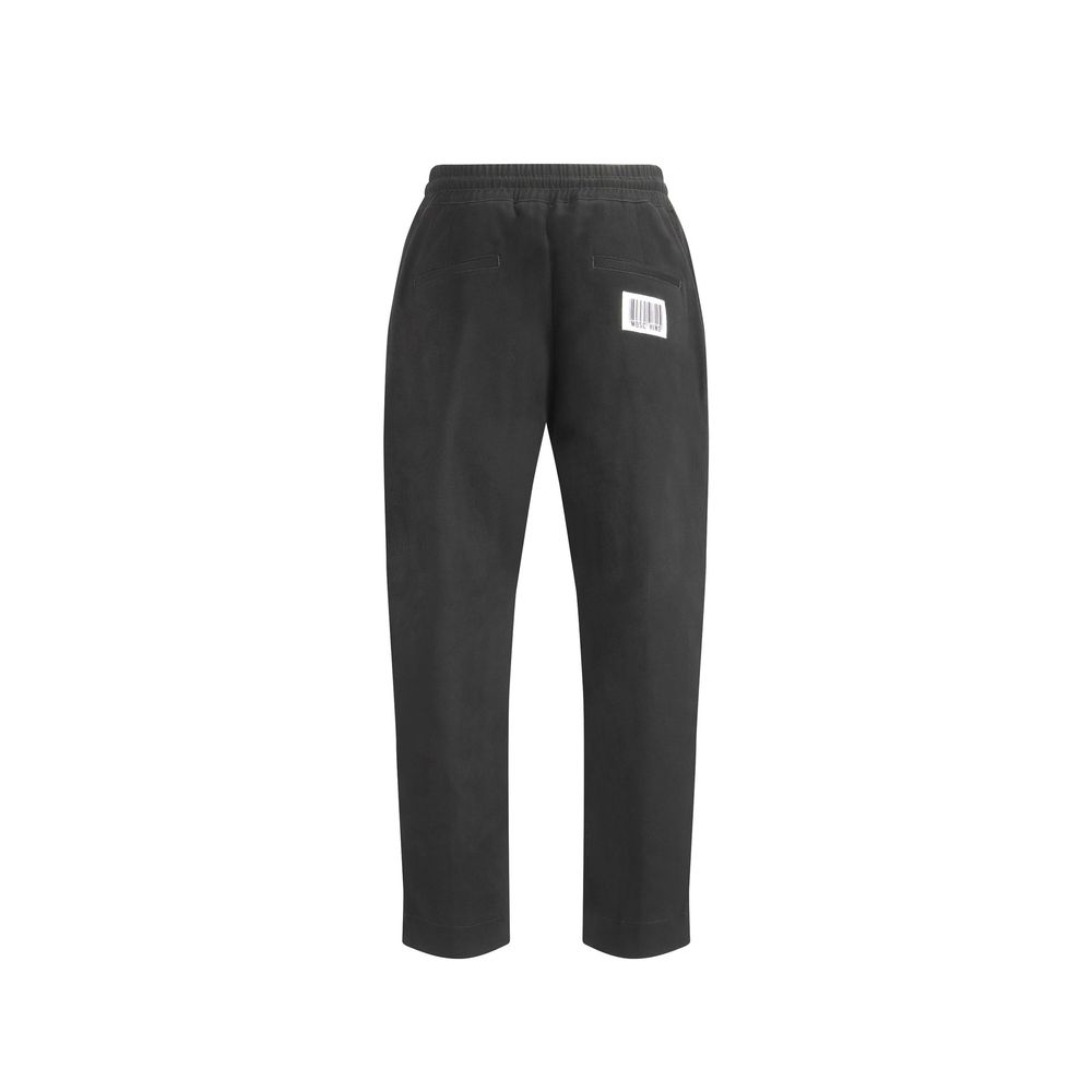 Moschino Black Cotton Joggers (Workout Pants) | Regal Royce