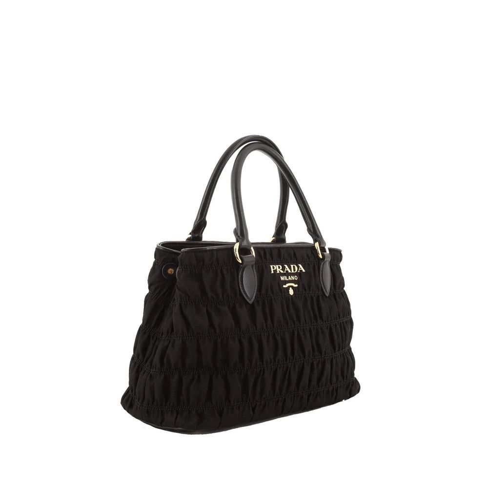 Prada Black Nylon Handbag | Regal Royce