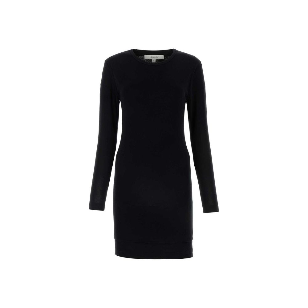 Lemaire Black Cotton Casual Dress | Regal Royce