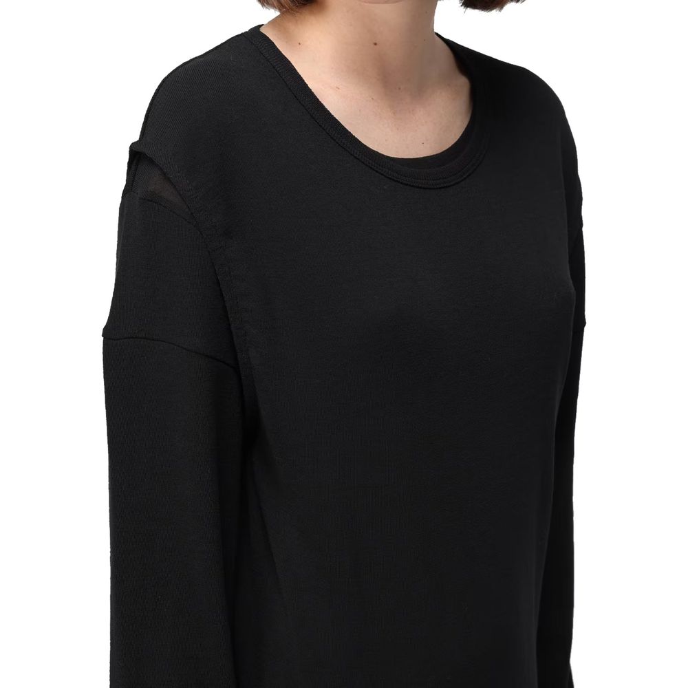 Lemaire Black Cotton Casual Dress | Regal Royce