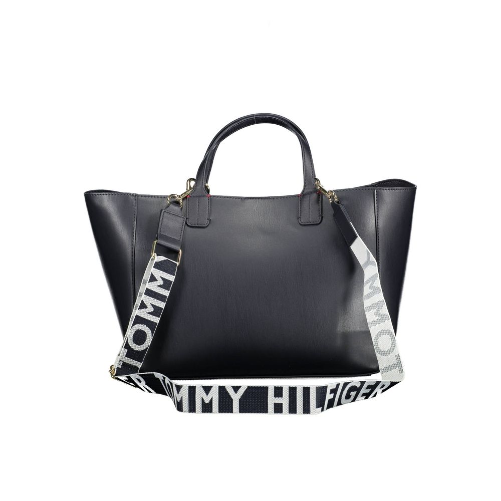 Tommy Hilfiger Blue Polyurethane Women's Bag | Regal Royce