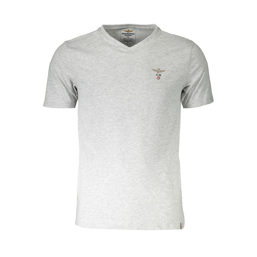 Aeronautica Militare Gray Cotton Men's Undershirt | Regal Royce