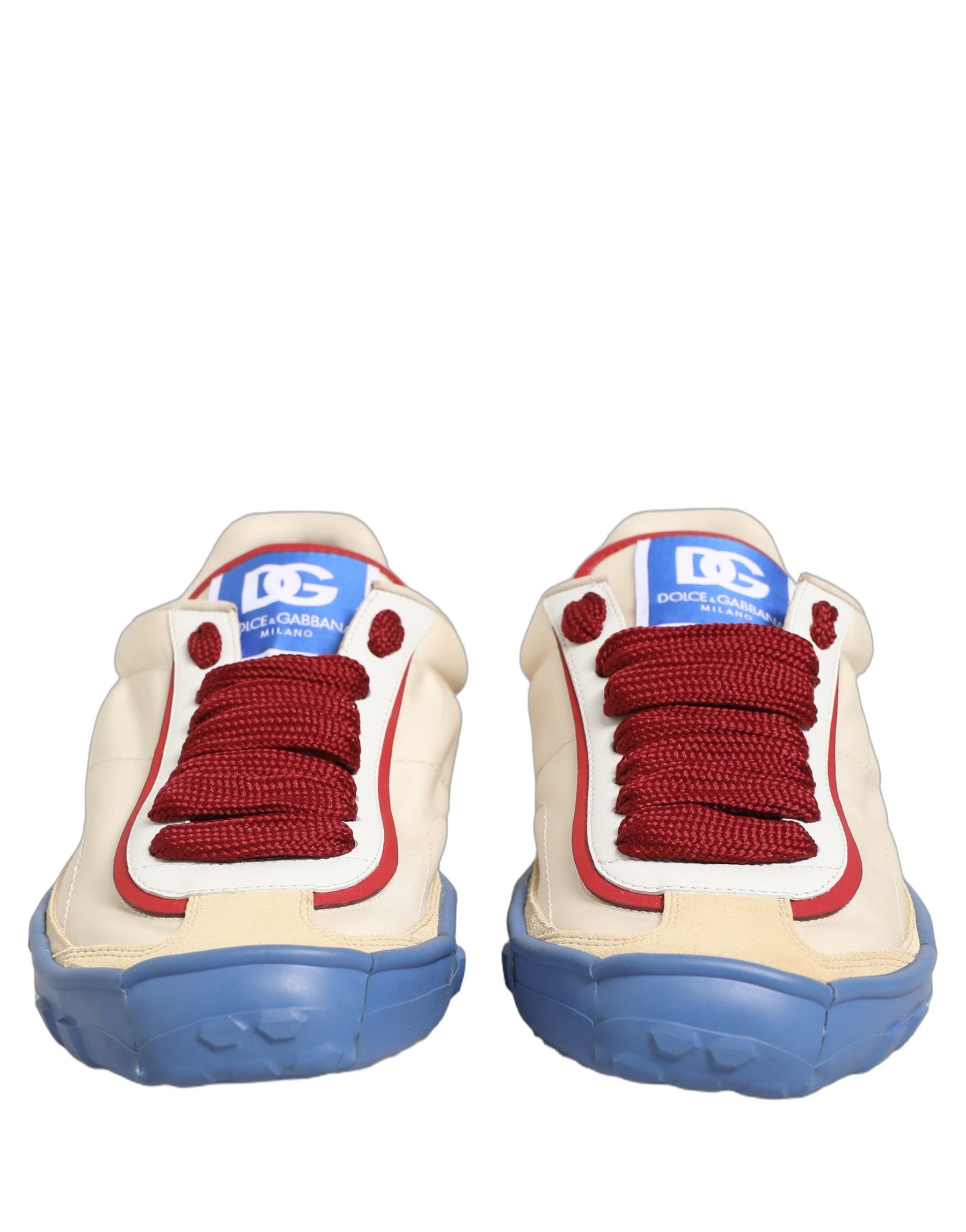 Dolce & Gabbana Multicolor Old Runner Lace Up Sneakers Shoes | Regal Royce