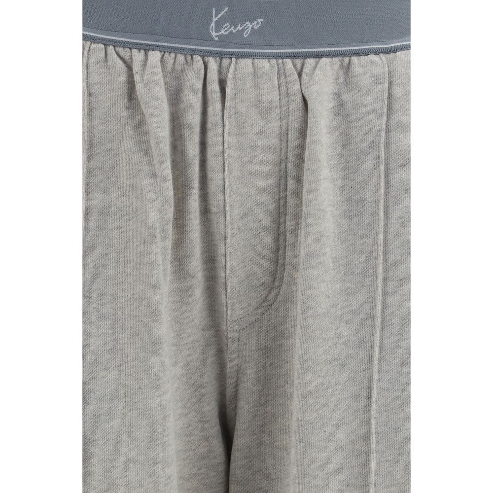 Kenzo Gray Cotton Joggers (Workout Pants) | Regal Royce