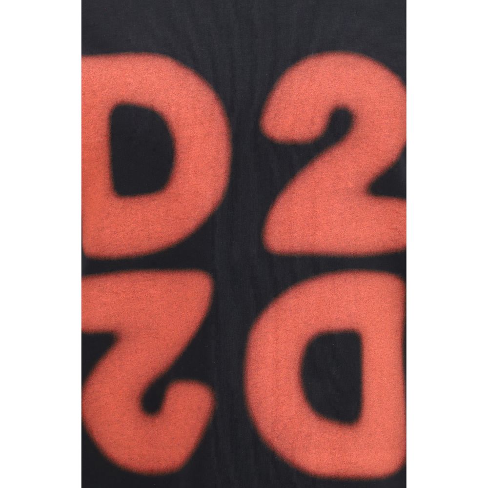 Dsquared² Black Cotton T-Shirt | Regal Royce