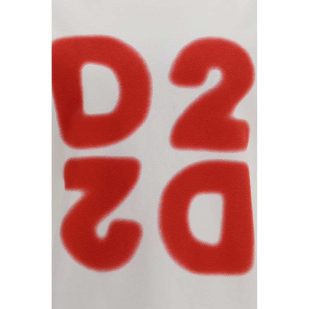 Dsquared² White Cotton T-Shirt | Regal Royce