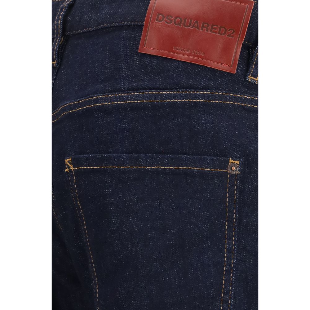 Dsquared² Blue Cotton Slim Fit Jeans | Regal Royce