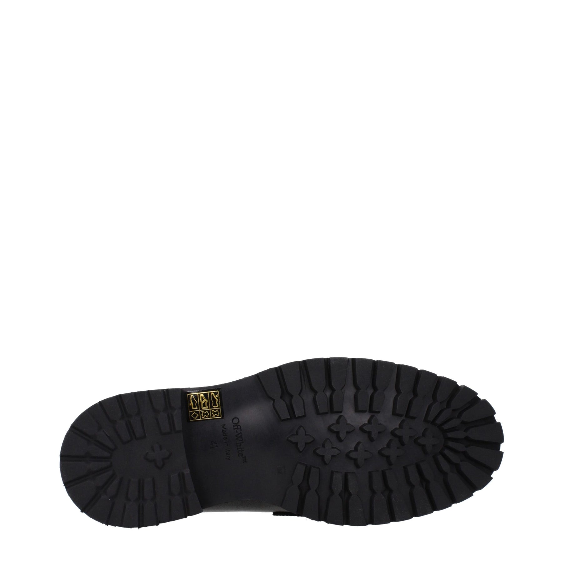 Off-White Black Leather Slip-On Loafers | Regal Royce