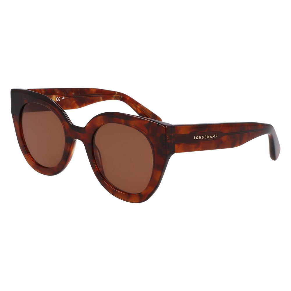Longchamp Brown Acetate Sunglasses | Regal Royce