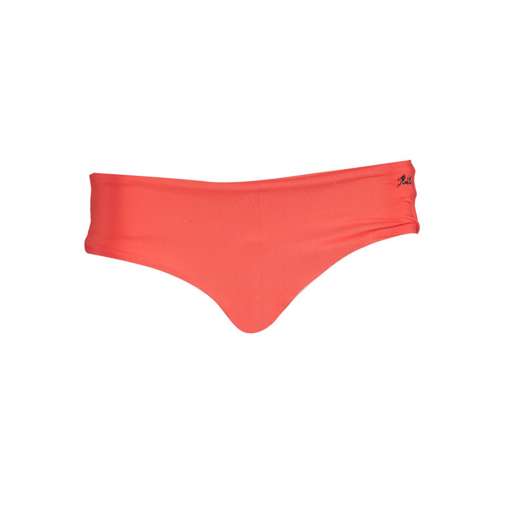 Karl Lagerfeld Red Polyamide Women's Swim Brief | Regal Royce