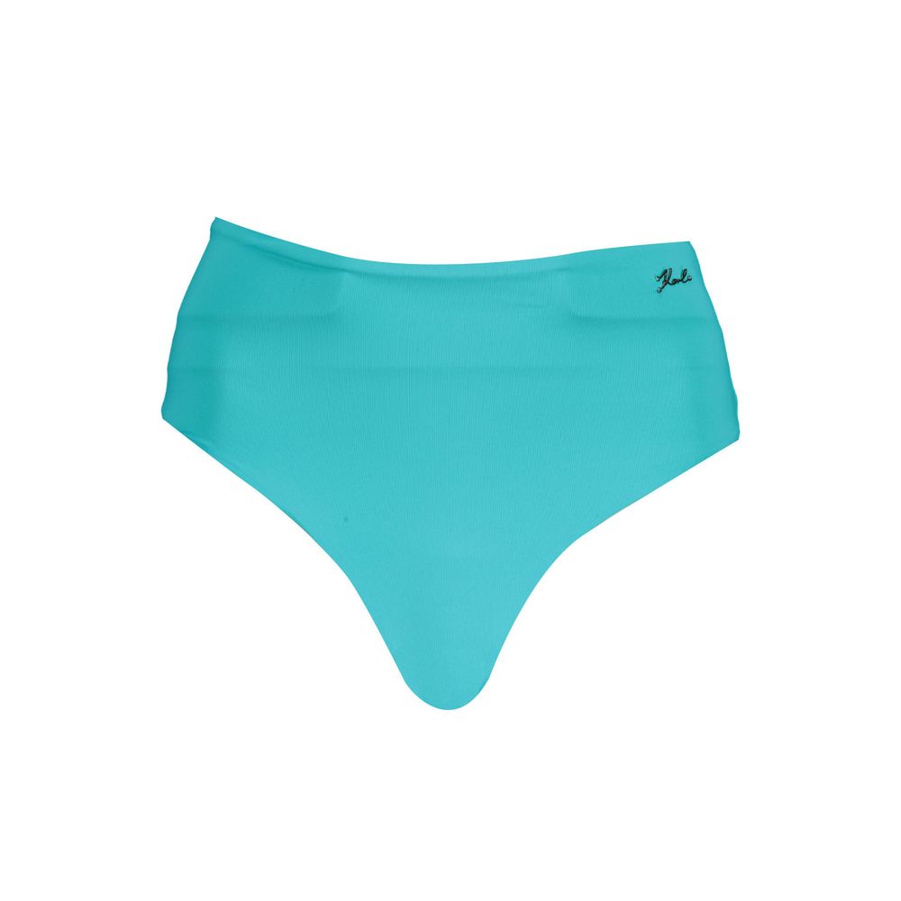Karl Lagerfeld Azzurro Poliammide Women's Swim Brief | Regal Royce
