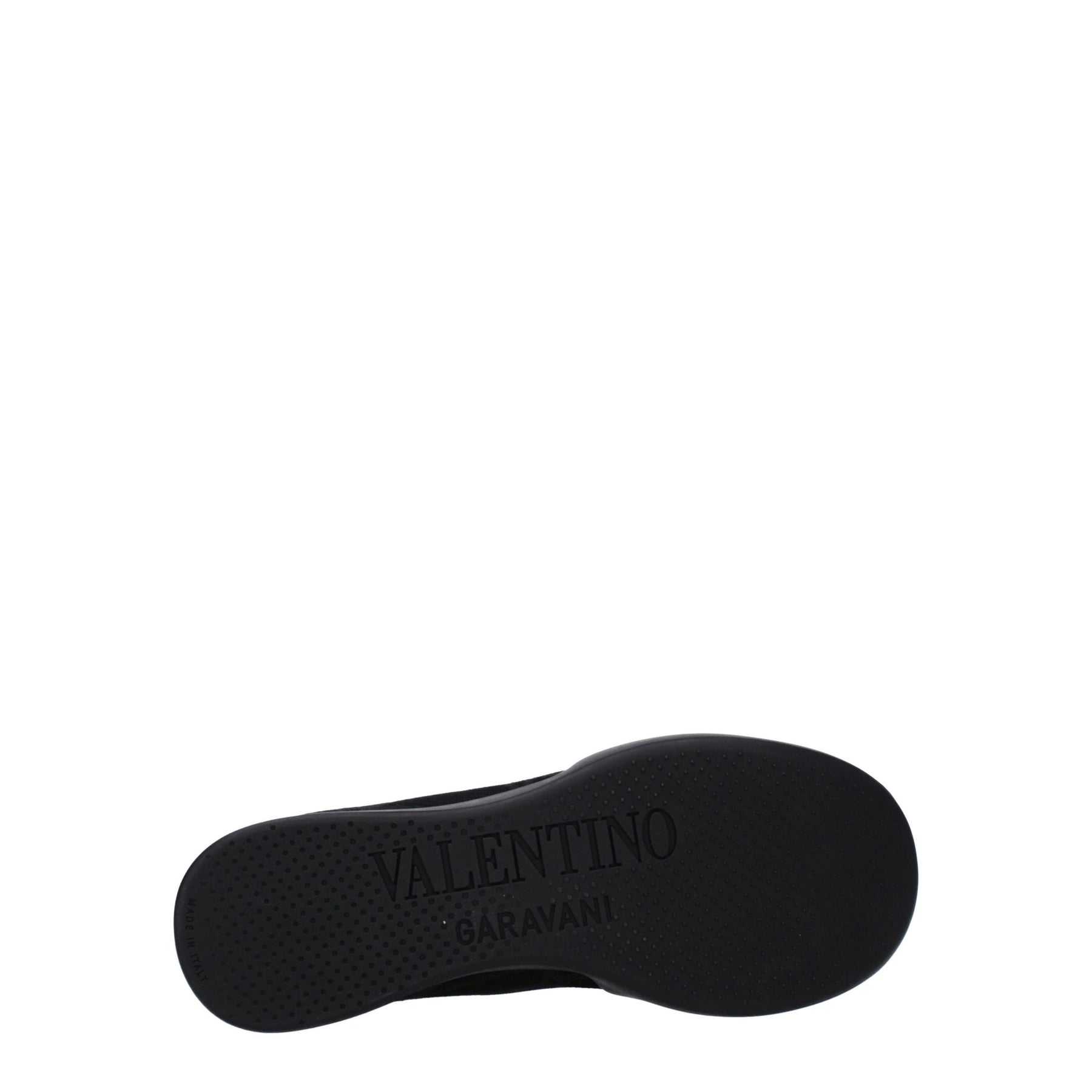 Valentino Garavani Black Fabric High Top Sneakers | Regal Royce