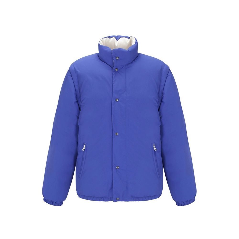 Gucci Blue Polyamide Coat | Regal Royce