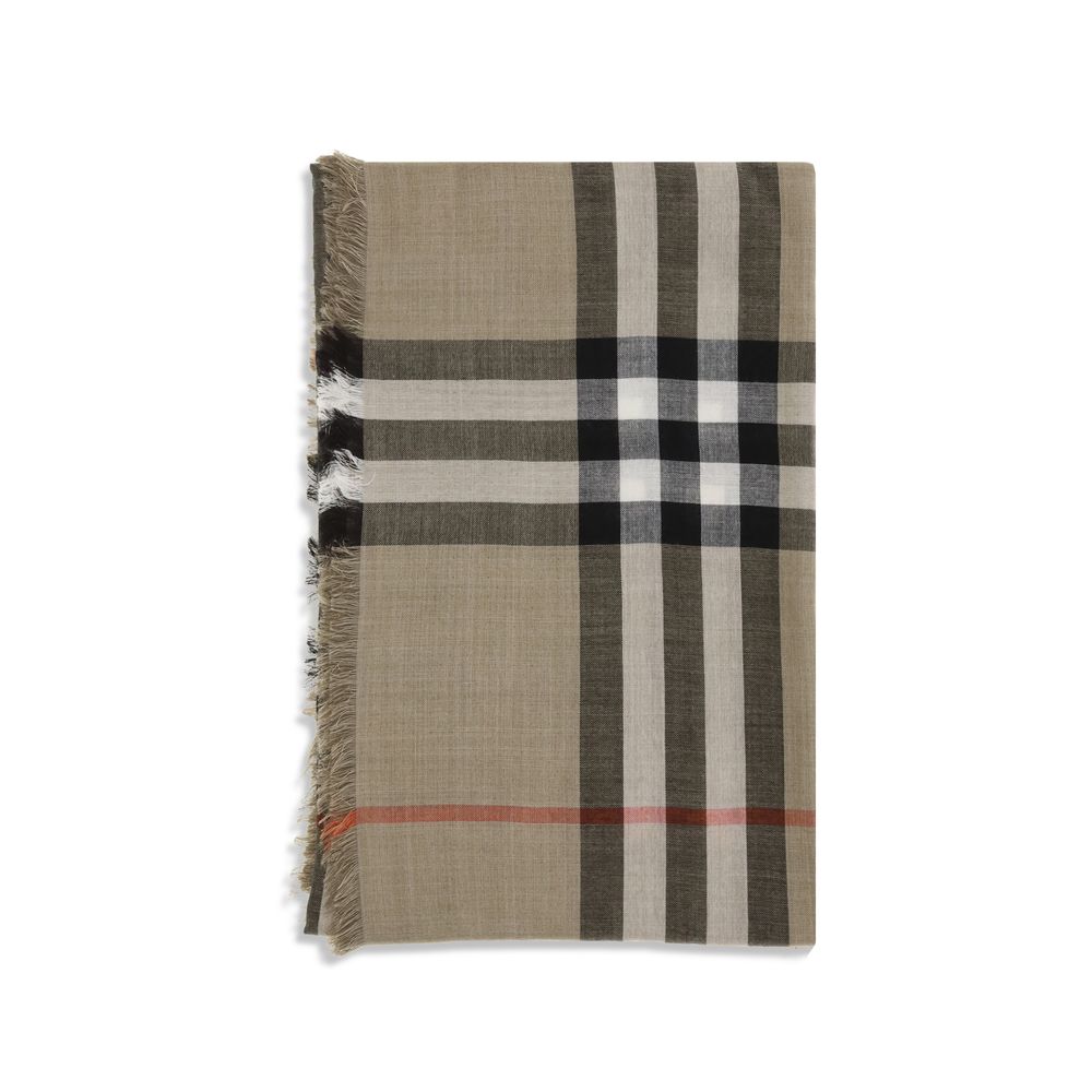 Burberry Beige Wool Scarf | Regal Royce