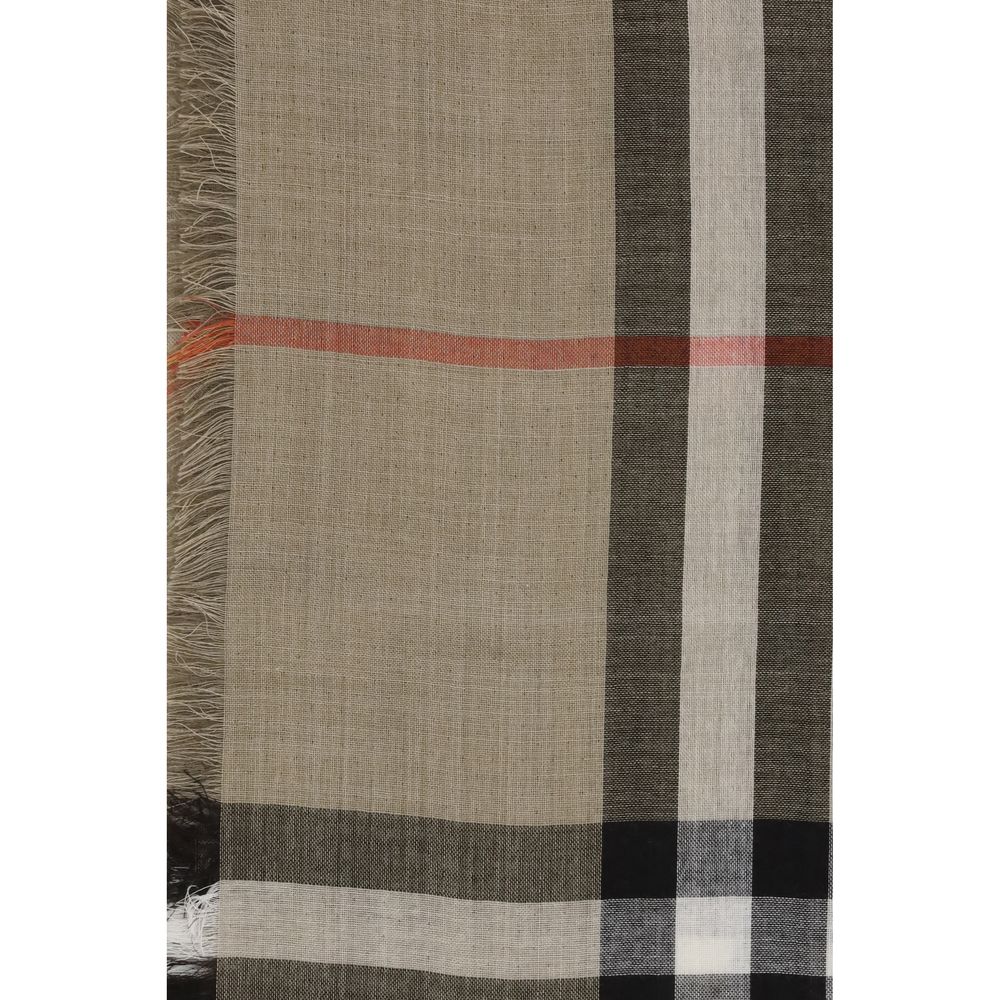 Burberry Beige Wool Scarf | Regal Royce