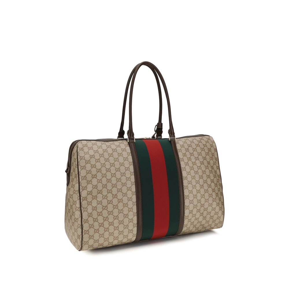 Gucci Beige Cotton Shoulder Bag | Regal Royce