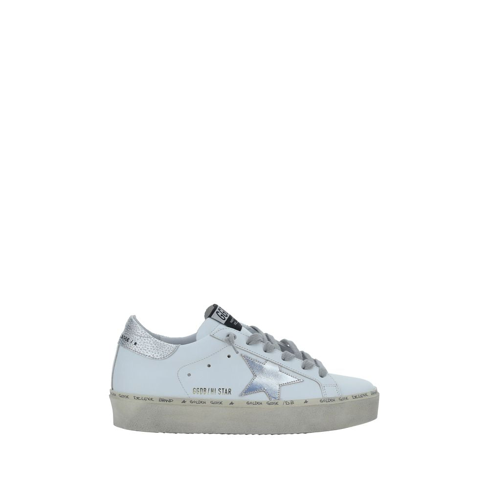 Golden Goose White Calf Leather Bos Taurus Low Top Sneakers | Regal Royce