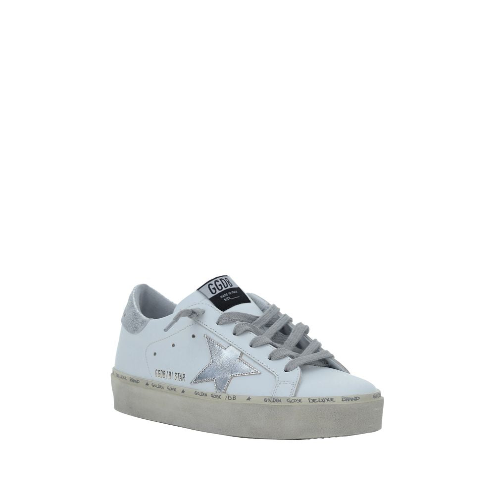 Golden Goose White Calf Leather Bos Taurus Low Top Sneakers | Regal Royce