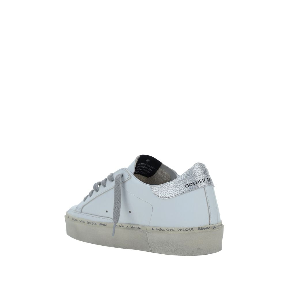 Golden Goose White Calf Leather Bos Taurus Low Top Sneakers | Regal Royce