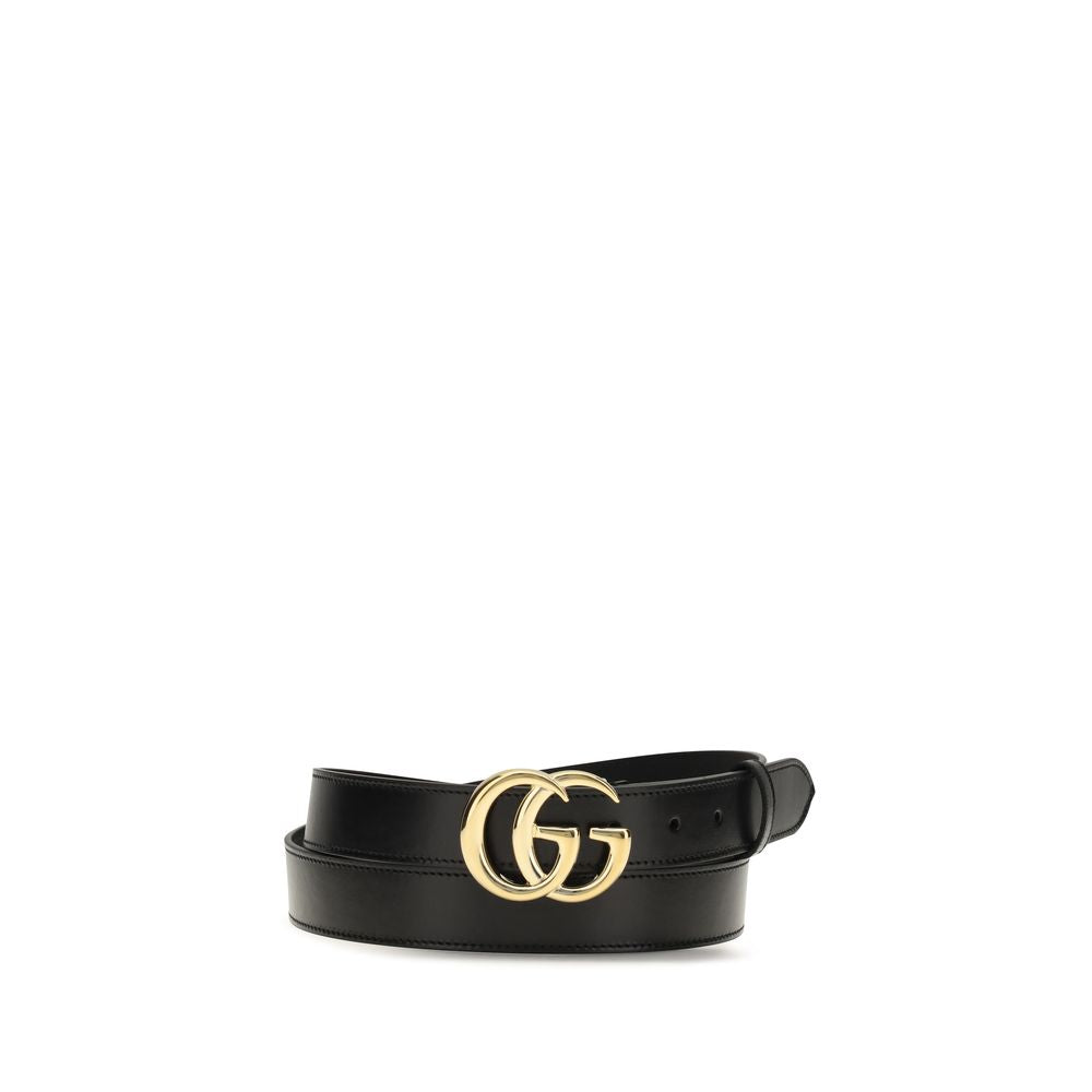 Gucci Black Calf Leather Bos Taurus Regular Belt | Regal Royce