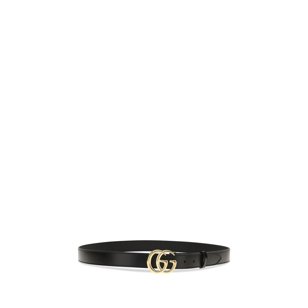 Gucci Black Calf Leather Bos Taurus Regular Belt | Regal Royce