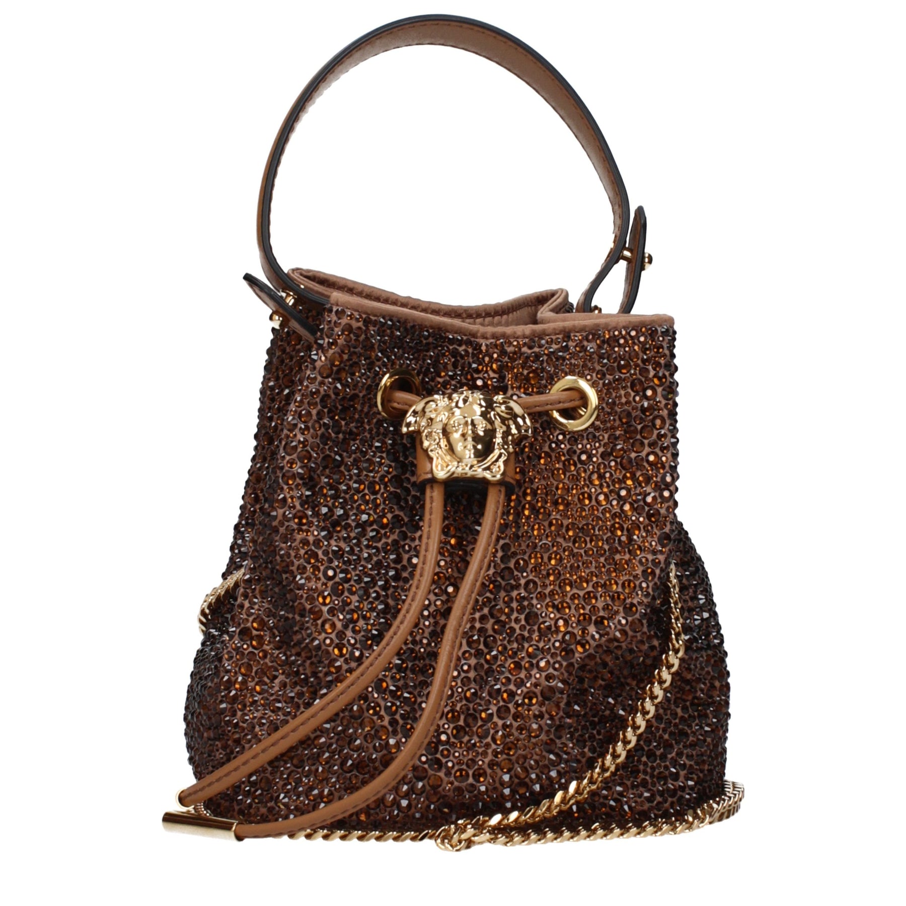 Versace Brown Satin Handbag | Regal Royce