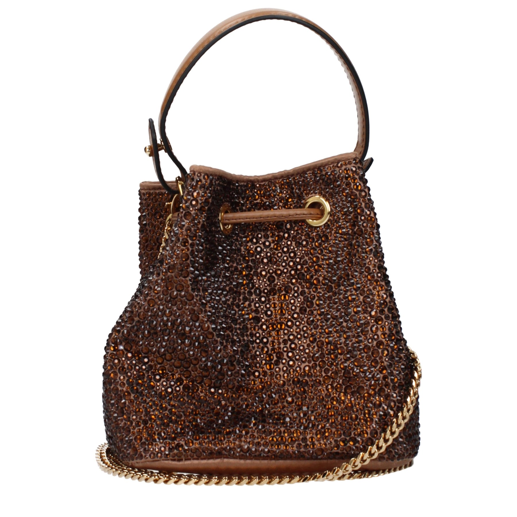 Versace Brown Satin Handbag | Regal Royce