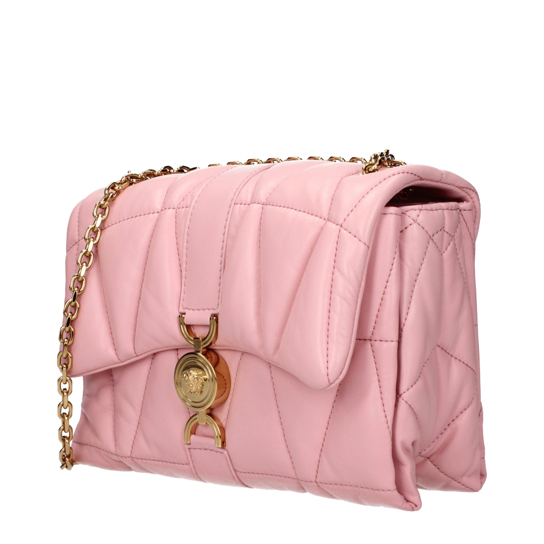Versace Pink Leather Shoulder Bag | Regal Royce