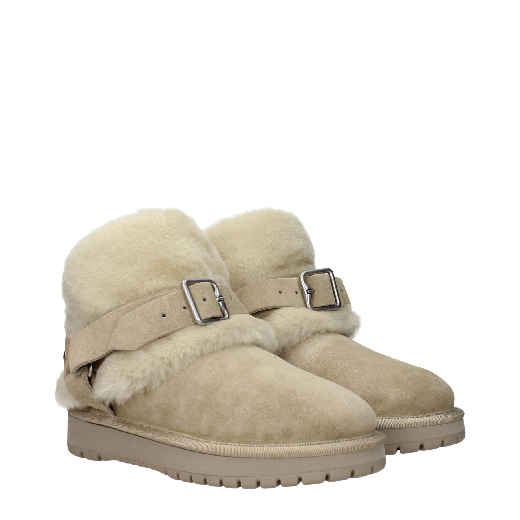 Burberry Green Leather Ankle Boots | Regal Royce