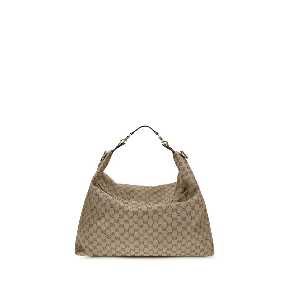 Gucci Beige Fabric Shoulder Bag | Regal Royce