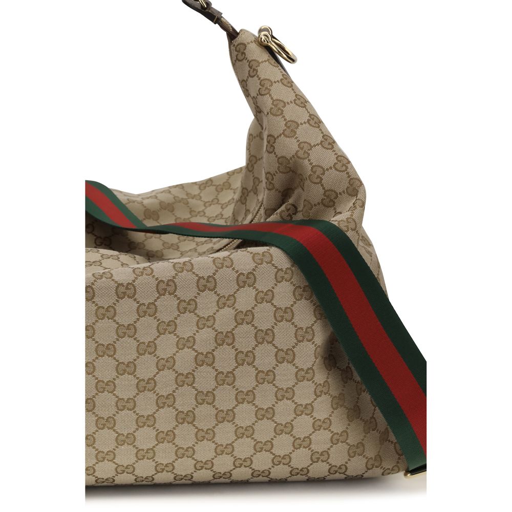 Gucci Beige Fabric Shoulder Bag | Regal Royce