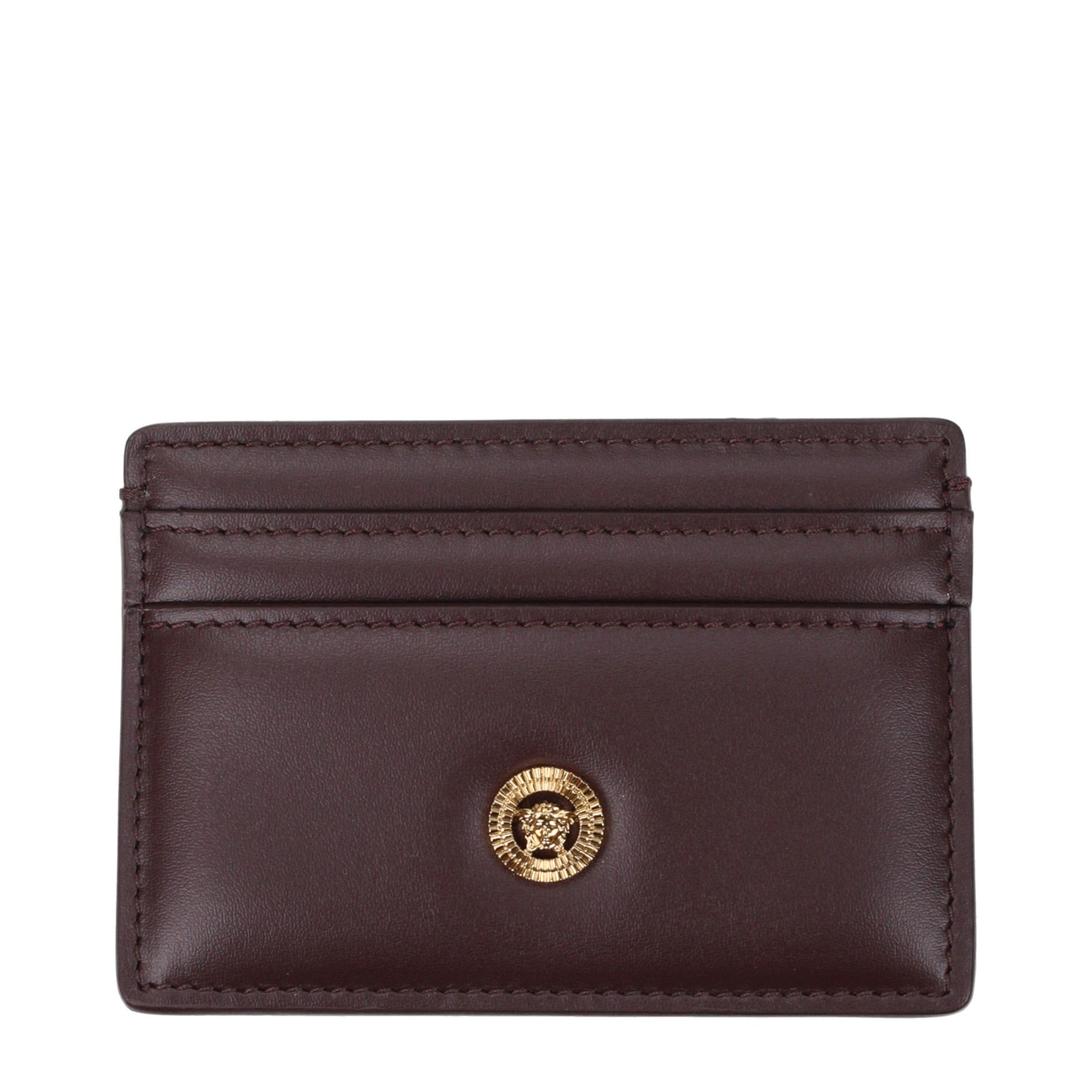Versace Brown Leather Cardholder | Regal Royce