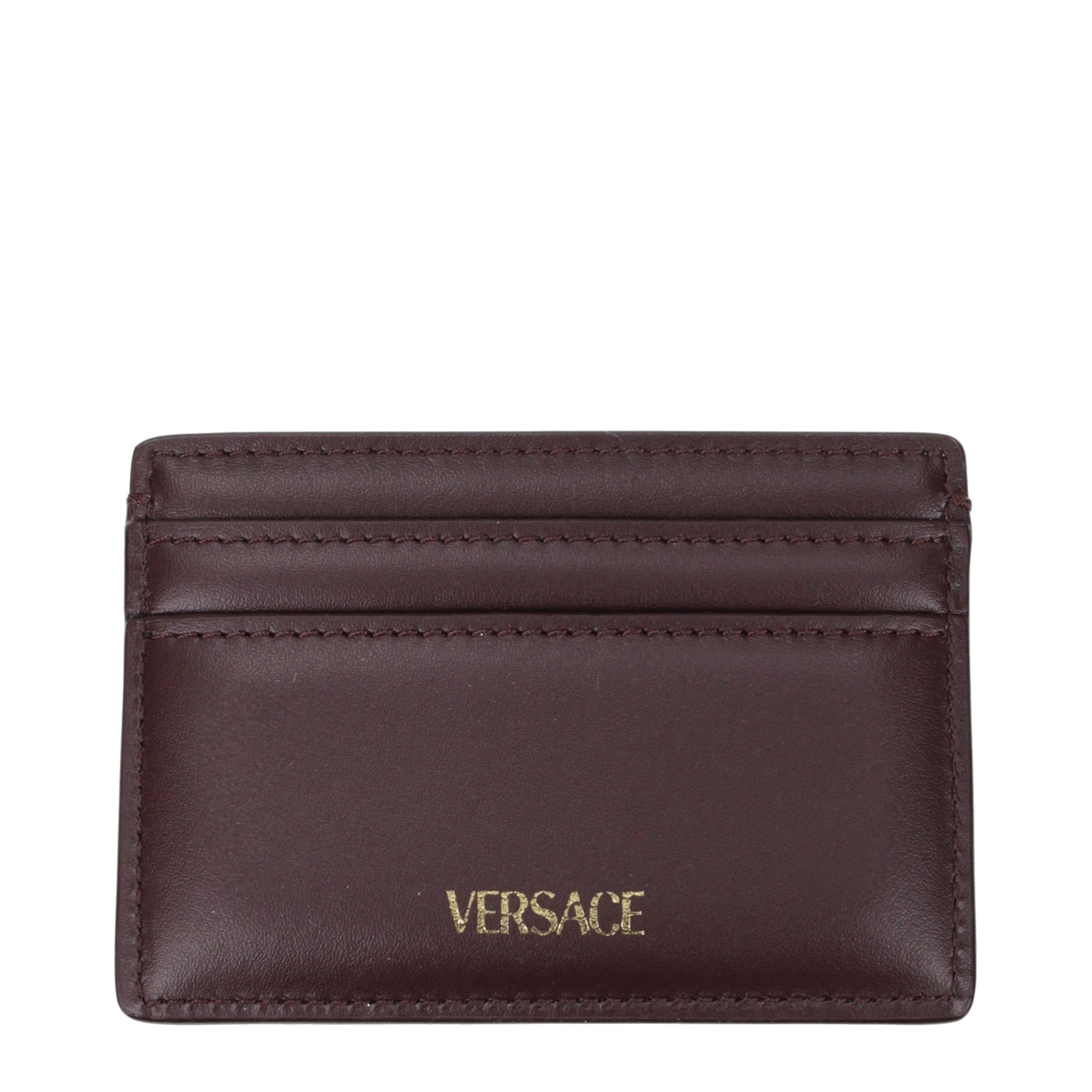 Versace Brown Leather Cardholder | Regal Royce