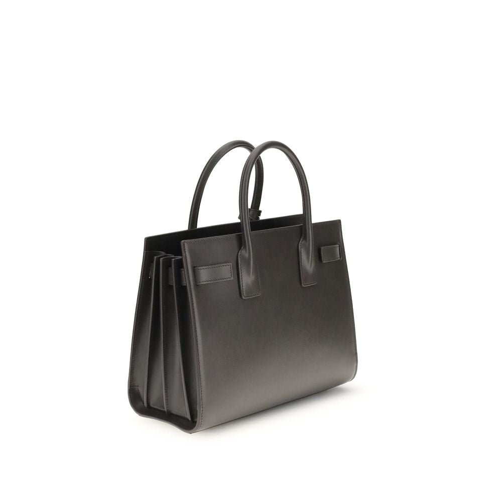 Saint Laurent Gray Calf Leather Bos Taurus Handbag | Regal Royce