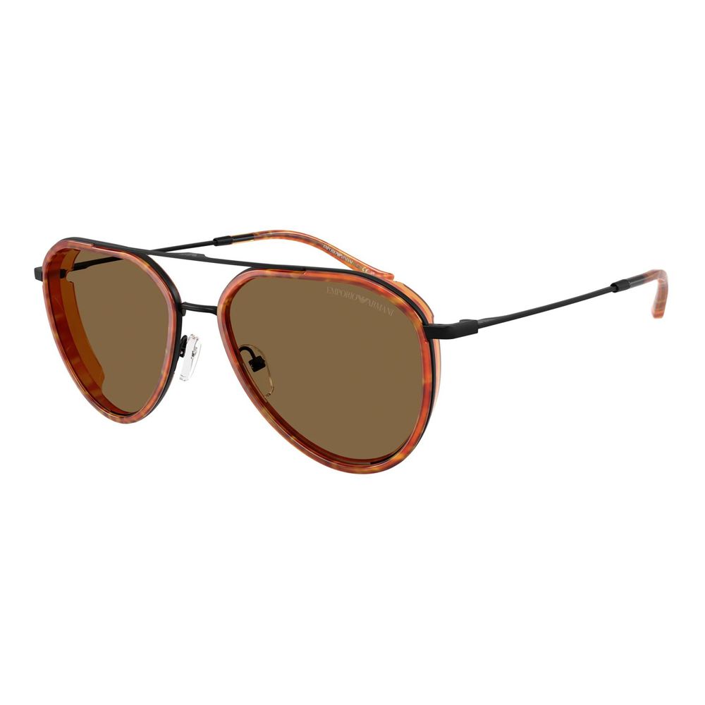Emporio Armani Black Metal Sunglasses | Regal Royce