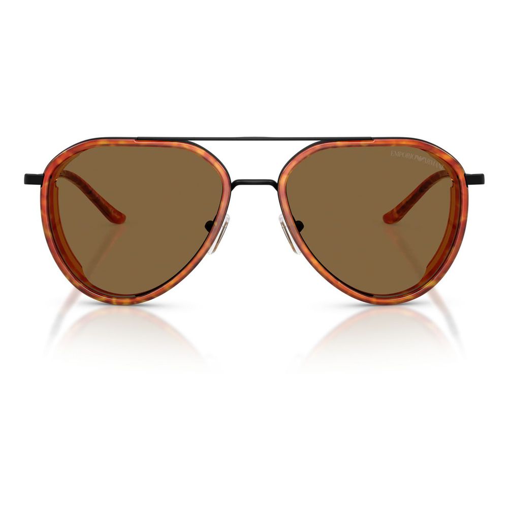 Emporio Armani Black Metal Sunglasses | Regal Royce