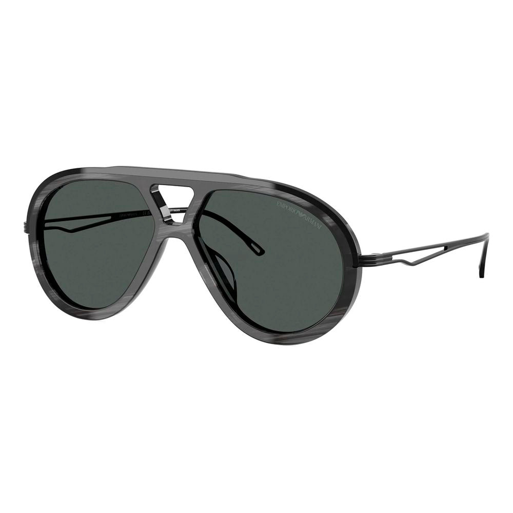 Emporio Armani Gray Acetate Sunglasses | Regal Royce