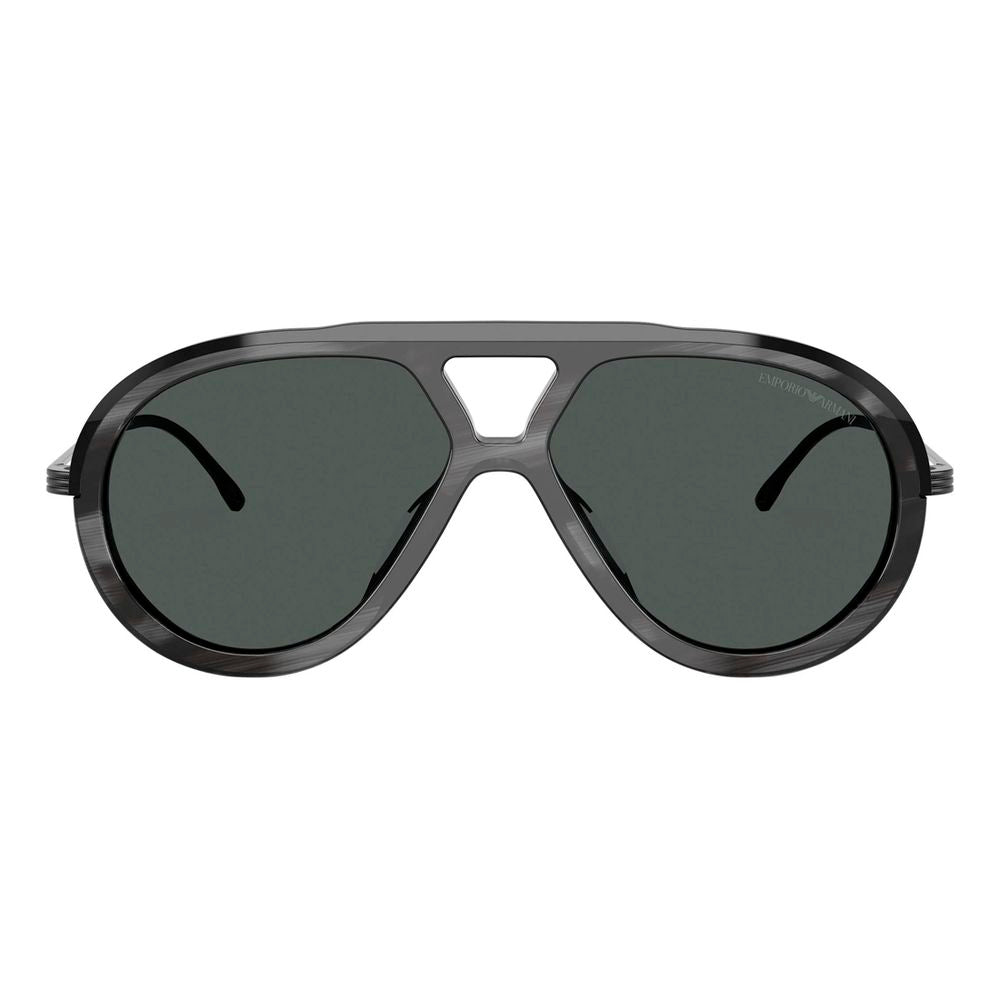Emporio Armani Gray Acetate Sunglasses | Regal Royce