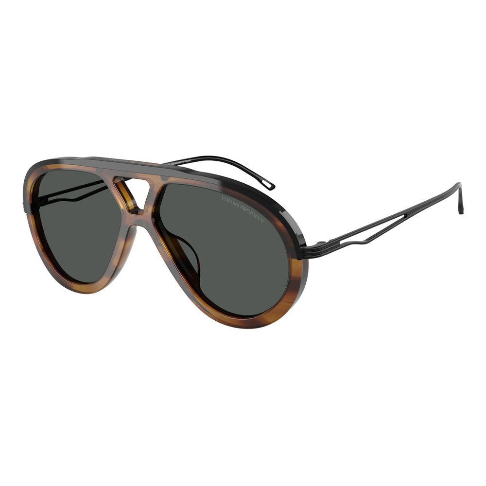 Emporio Armani Brown Acetate Sunglasses | Regal Royce