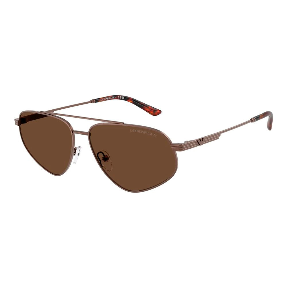Emporio Armani Brown Metal Sunglasses | Regal Royce